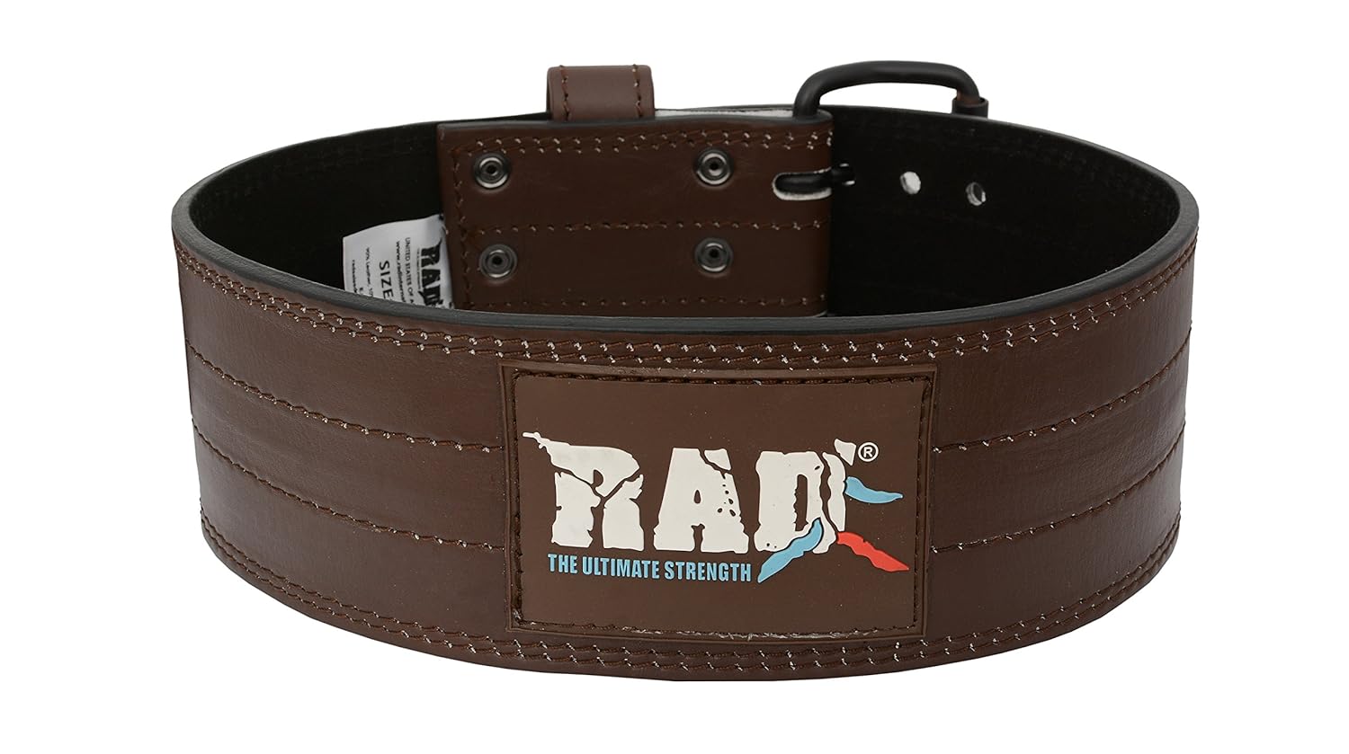 rad 正品牛皮举重腰带背部支撑健身训练单爪黑色和棕色全新